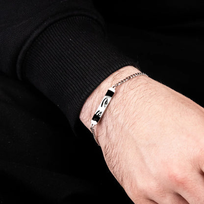 Caja de Rosa | Pulsera Personalizable - Ojo