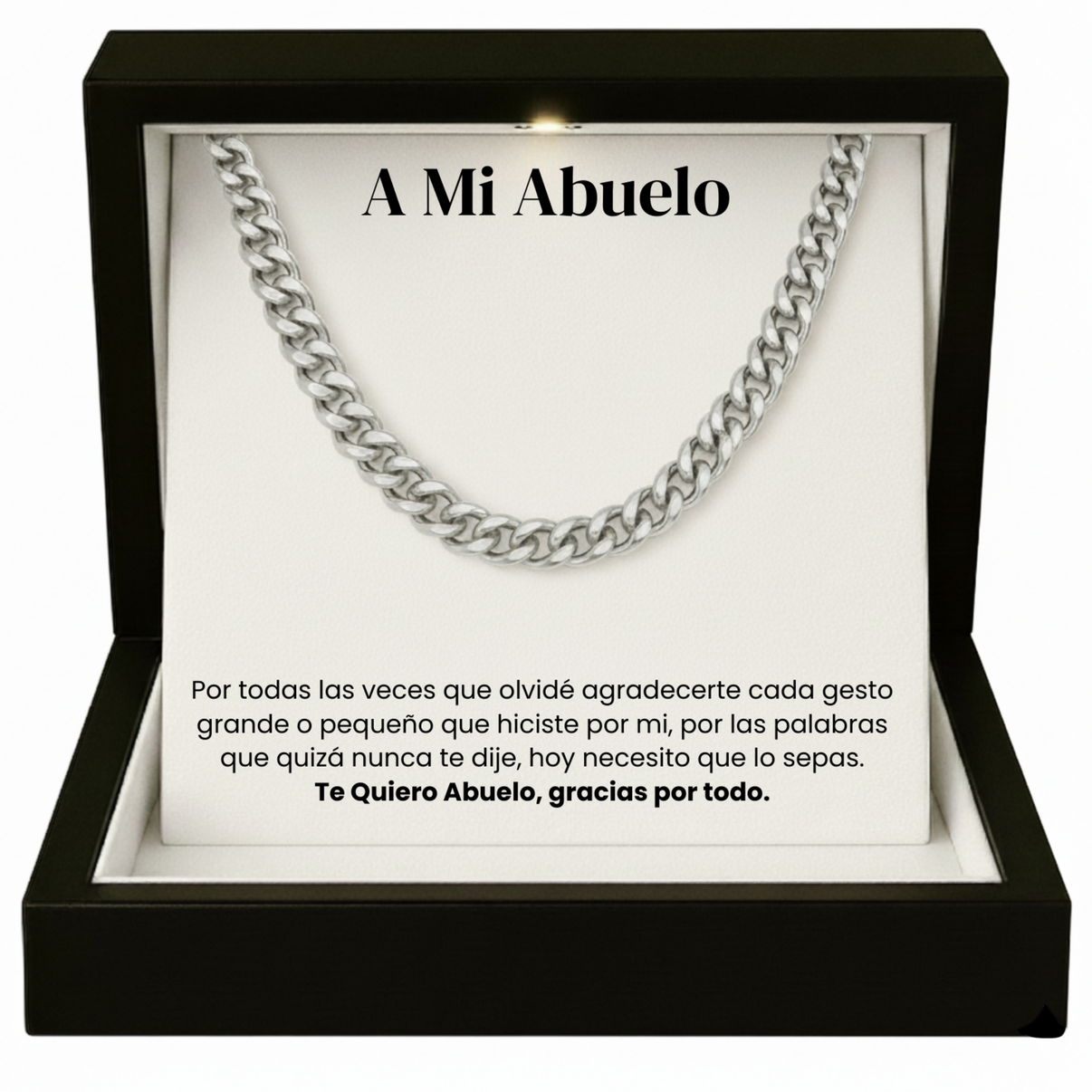 Cadena Cubana con Cartas Especiales A Mi Abuelo - Tesoriel