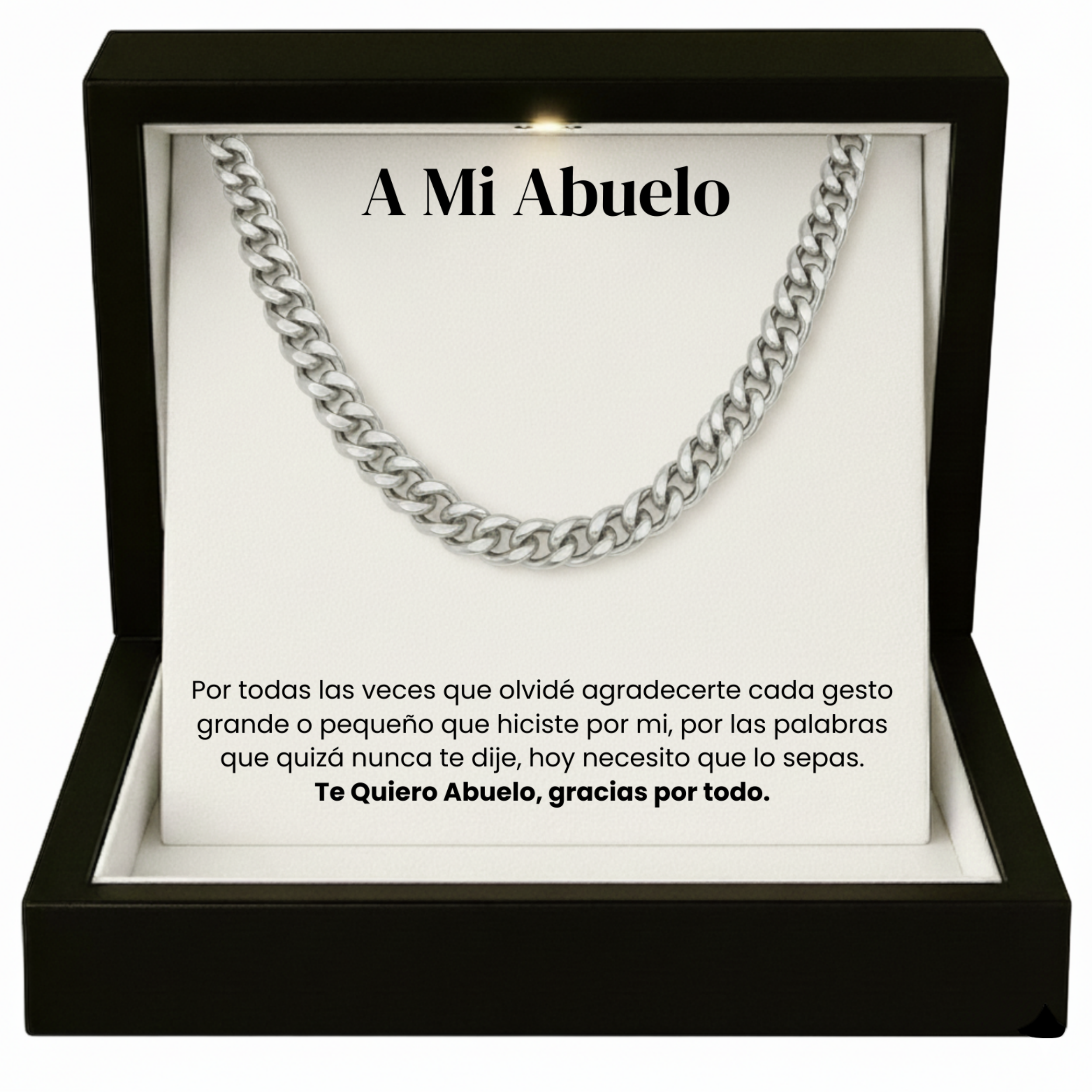Cadena Cubana con Cartas Especiales A Mi Abuelo - Tesoriel