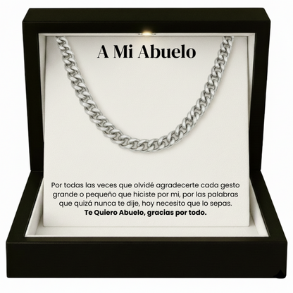 Cadena Cubana con Cartas Especiales A Mi Abuelo - Tesoriel