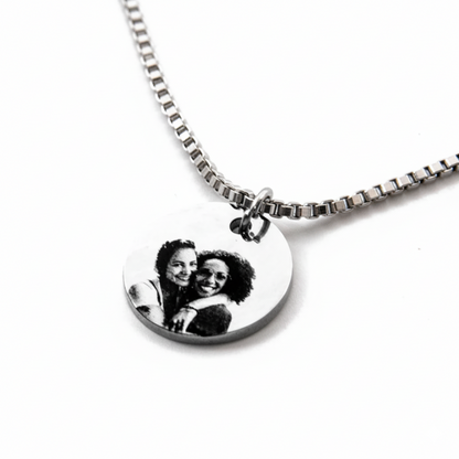 Colgante Circular Imagen Personalizable - Tesoriel