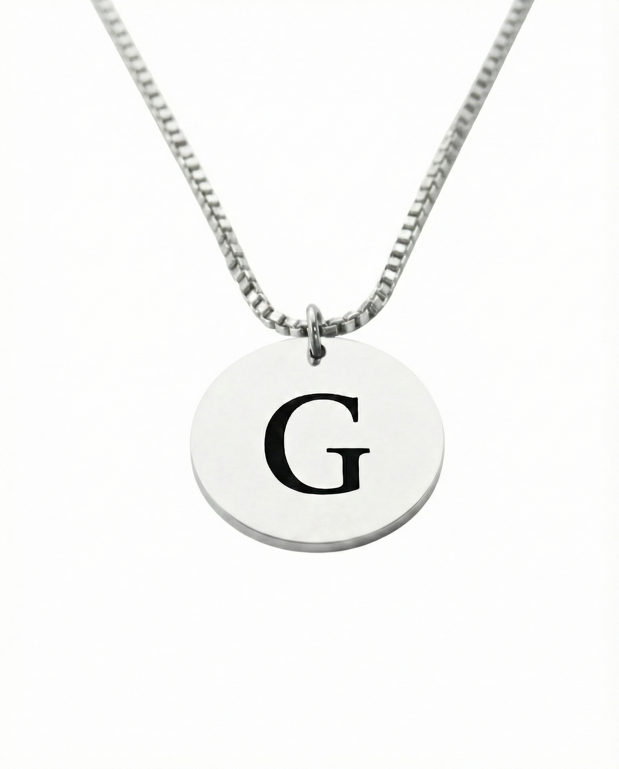 Colgante Circular Inicial Personalizable - Tesoriel