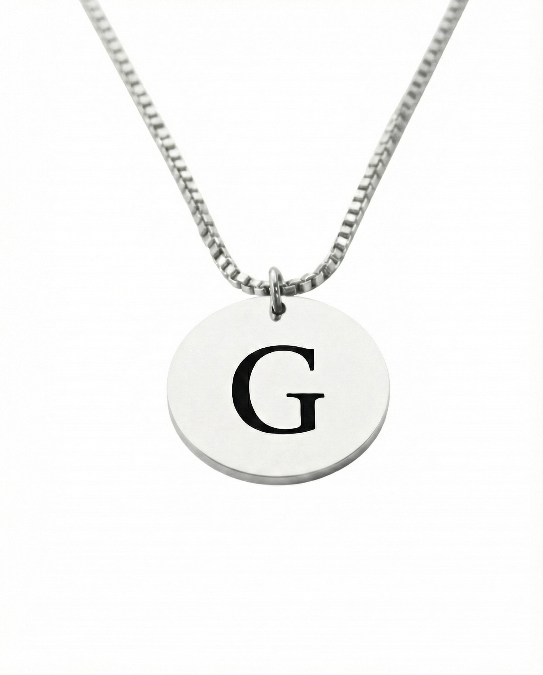 Colgante Circular Inicial Personalizable - Tesoriel