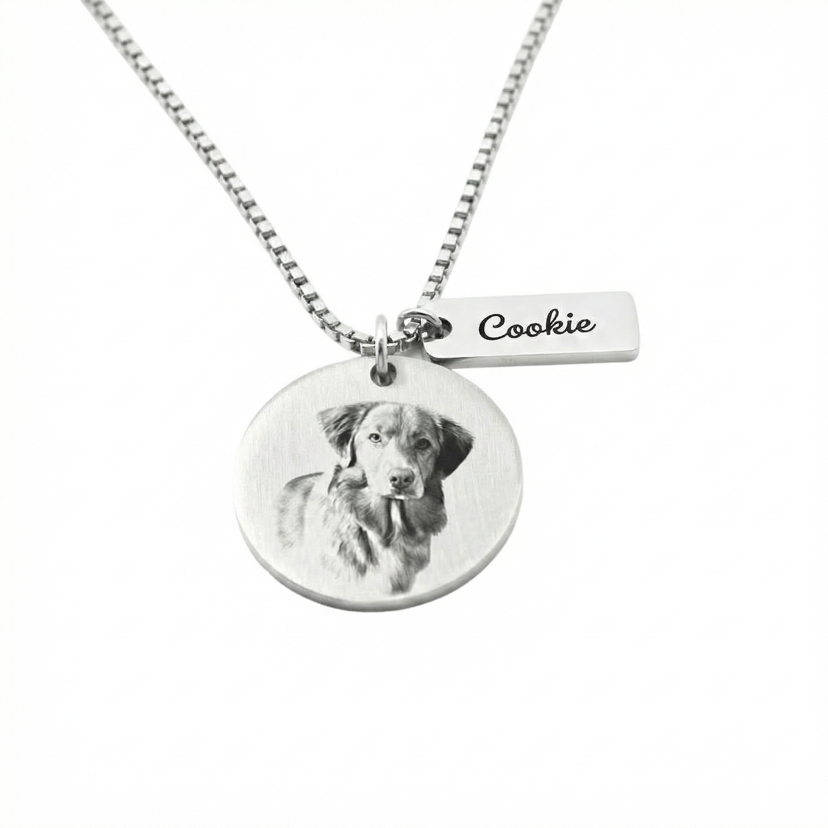 Colgante Circular Personalizable Mascota - Tesoriel