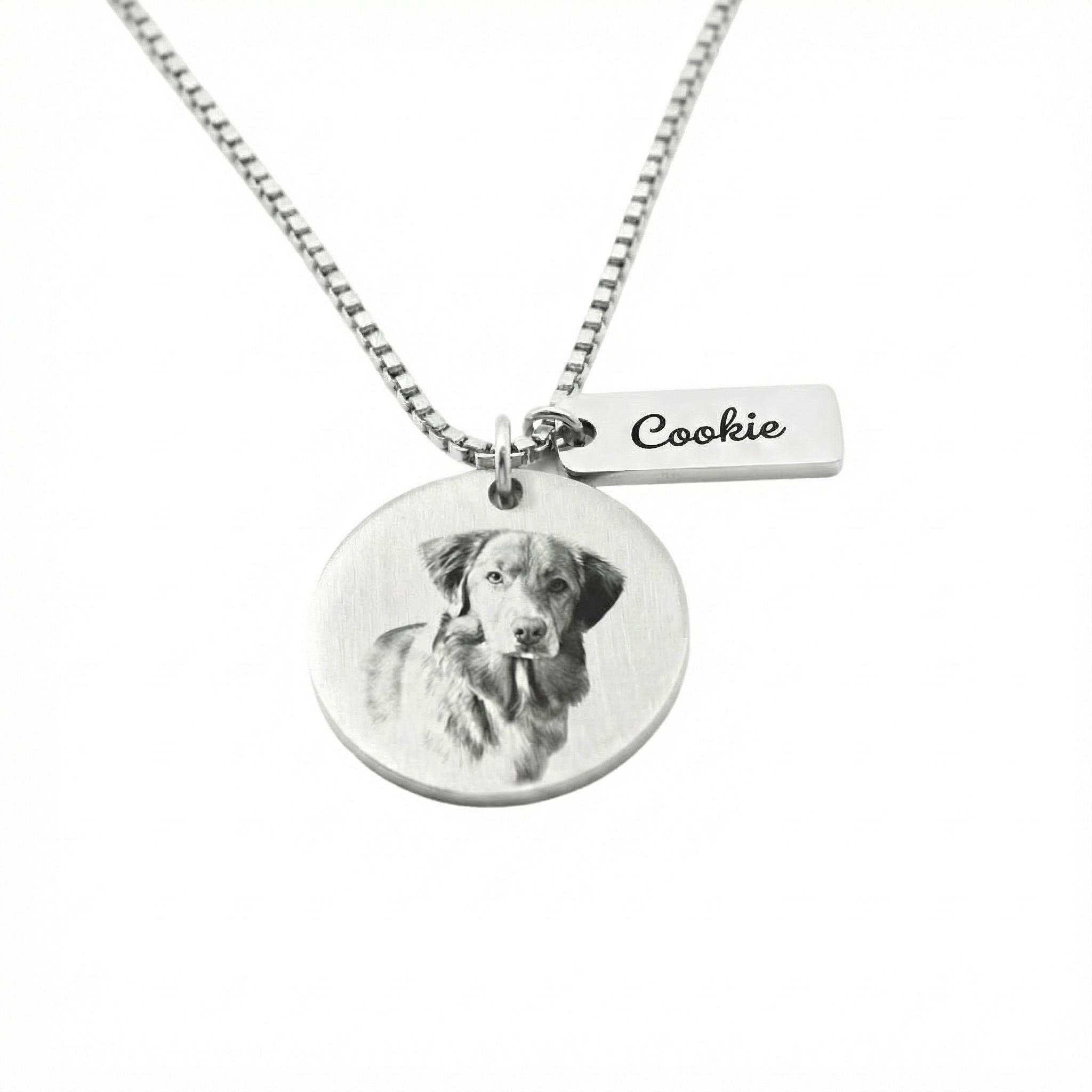 Colgante Circular Personalizable Mascota - Tesoriel