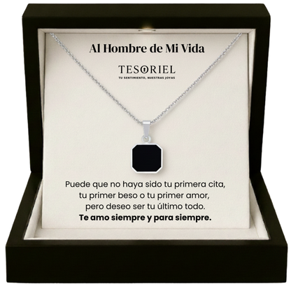 Colgante Confianza con Cartas Especiales Al Hombre de Mi Vida - Tesoriel 