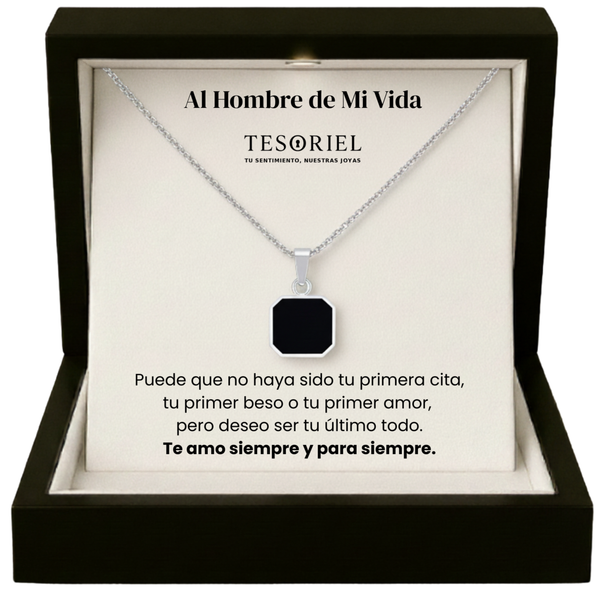 Colgante Confianza con Cartas Especiales Al Hombre de Mi Vida - Tesoriel 