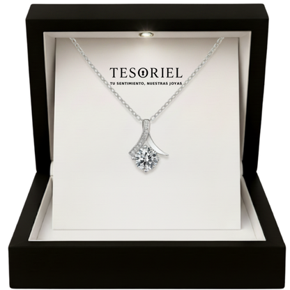 Colgante Flor del Alma con Cartas Especiales A Mano - Tesoriel