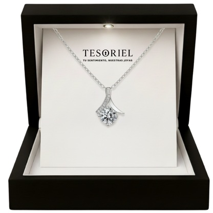 Colgante Flor del Alma con Cartas Especiales A Mano - Tesoriel