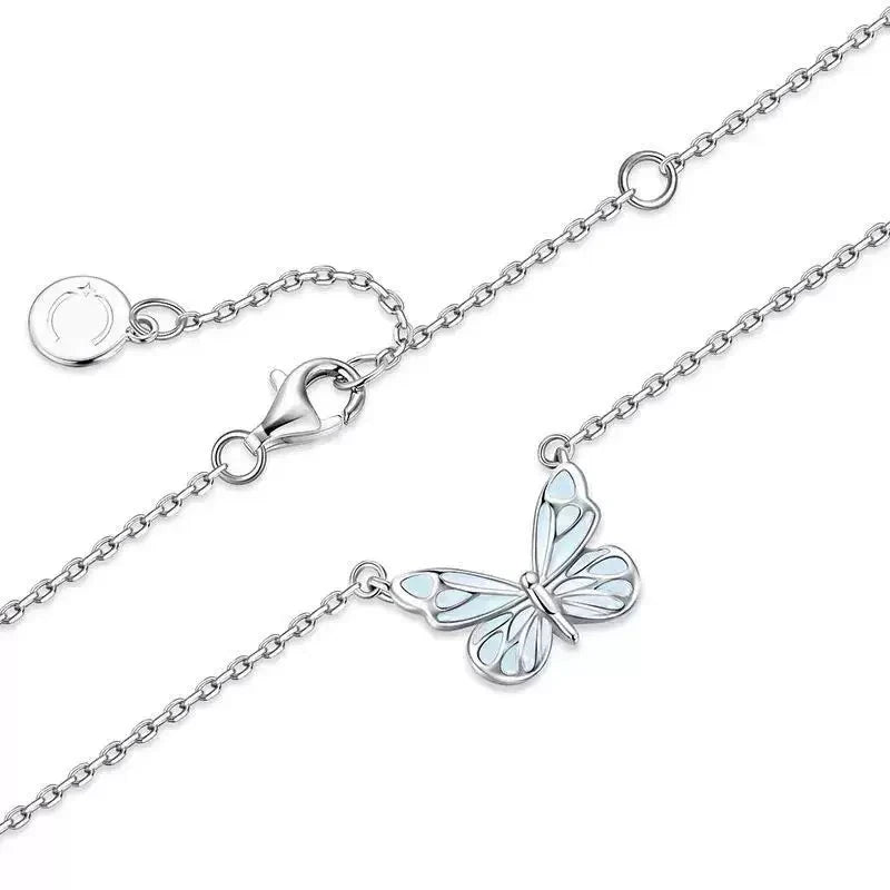 Colgante Mariposa Azul Sueño Luminoso - Tesoriel