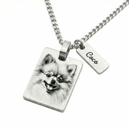 Colgante Militar Personalizable Mascota - Tesoriel