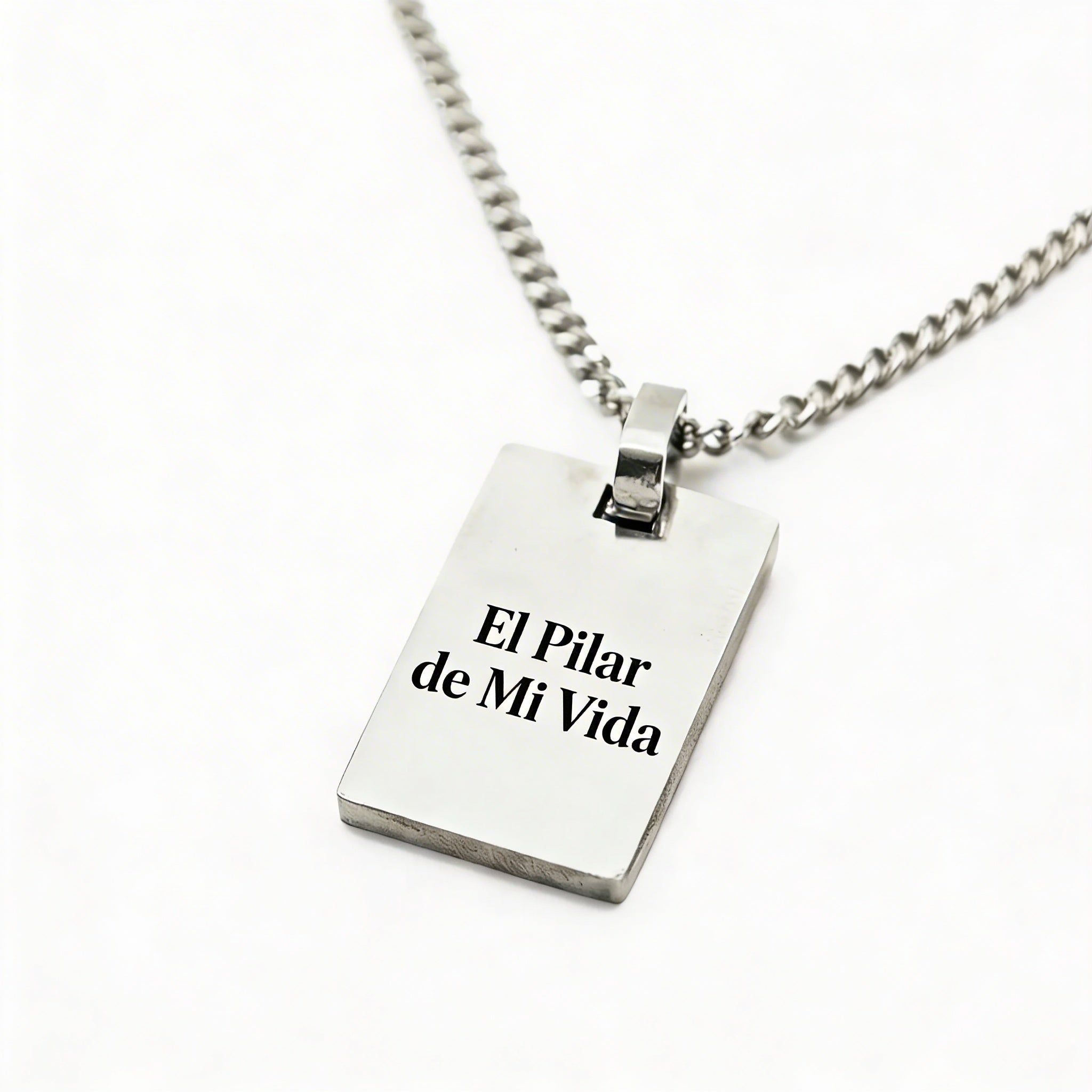 Colgante Militar Personalizable Texto - Tesoriel