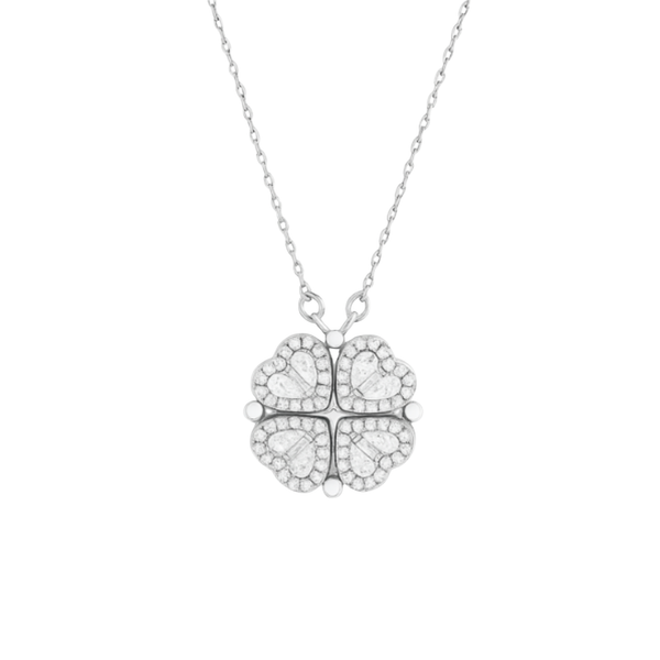 Collar Trébol de Corazones