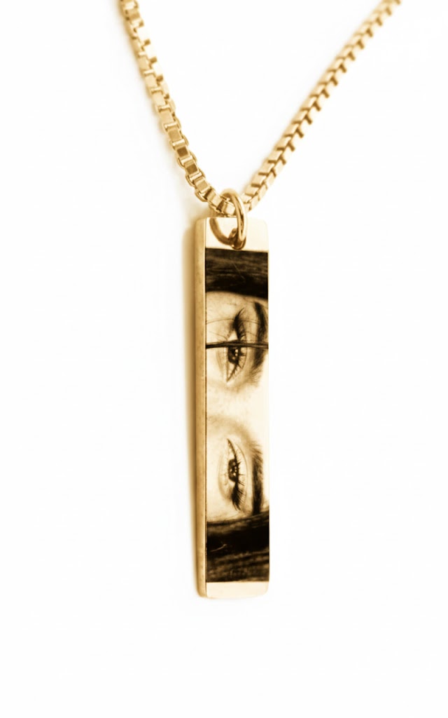 Colgantes Ojos Personalizable Dorado - Tesoriel