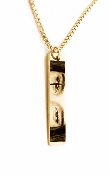Colgantes Ojos Personalizable Dorado - Tesoriel
