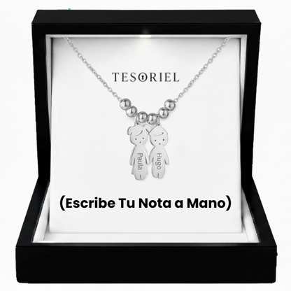 Colgante Descendientes Para Mi Madre/Abuela (Con Carta Dedicatoria a Escoger)