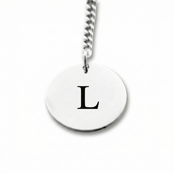 Llavero Circular Inicial Personalizable  - Tesoriel