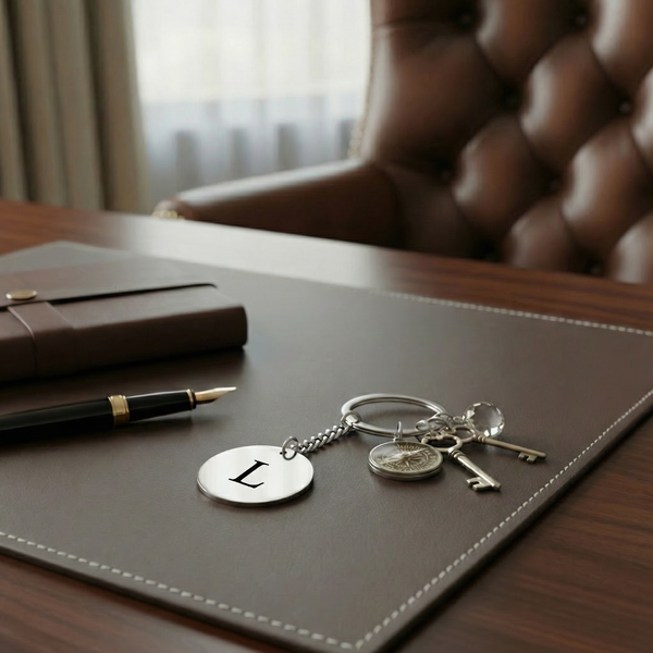 Llavero Circular Personalizable - Inicial