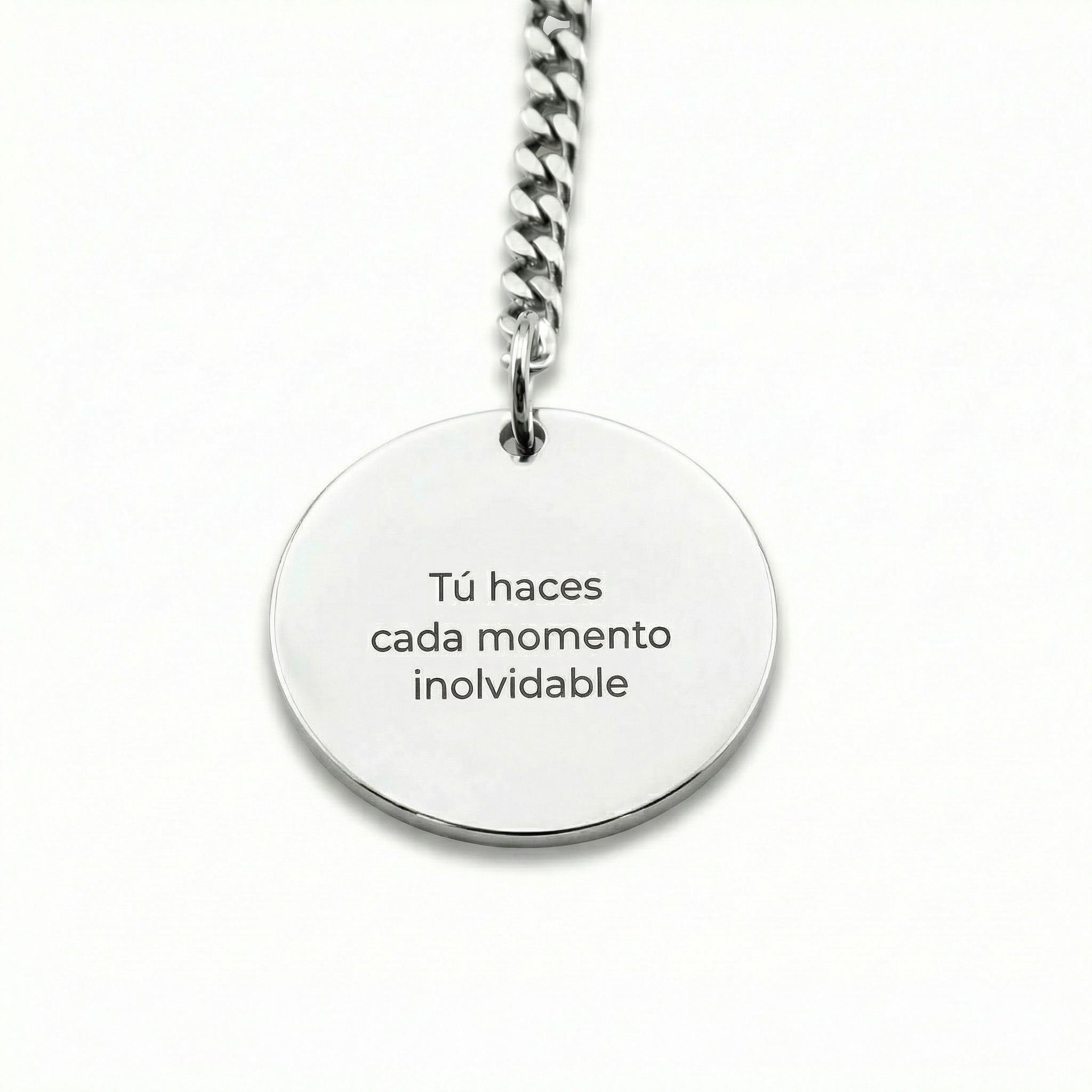 Llavero Circular Texto Personalizable - Tesoriel