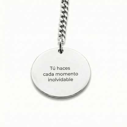 Llavero Circular Texto Personalizable - Tesoriel