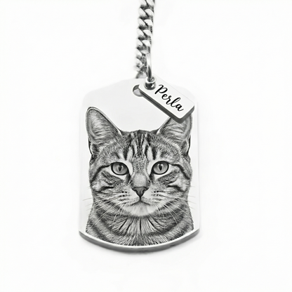 Llavero Militar Imagen Mascota Personalizable - Tesoriel