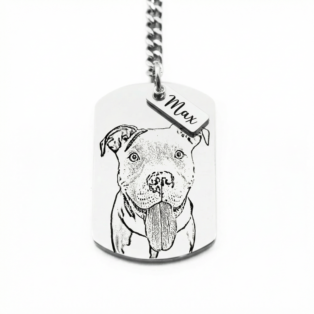 Llavero Militar Mascota Silueta Personalizable - Tesoriel