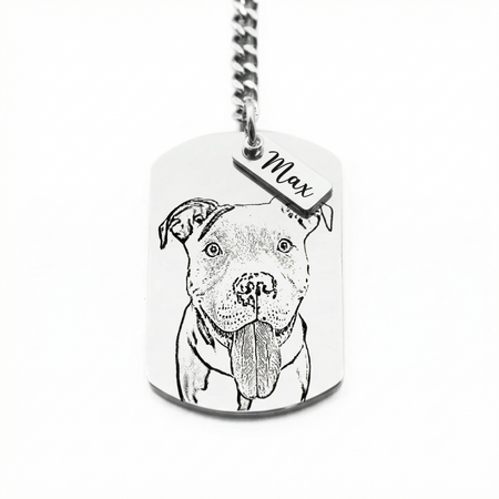 Llavero Militar Mascota Silueta Personalizable - Tesoriel