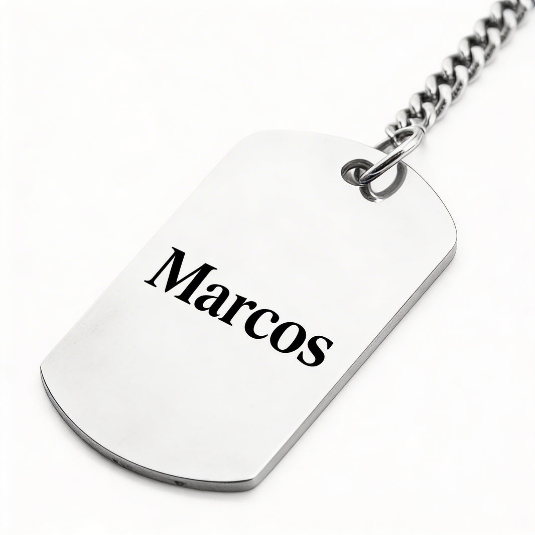 Llavero Militar Nombre Personalizable - Tesoriel