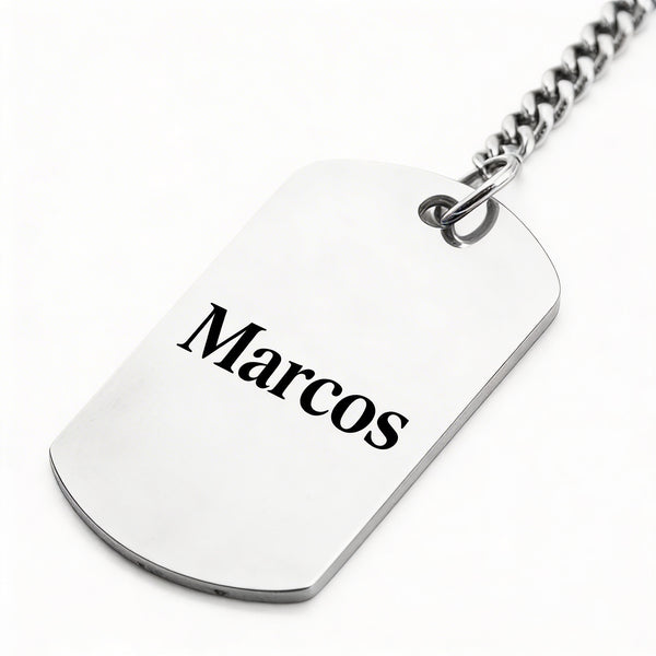 Llavero Militar Nombre Personalizable - Tesoriel