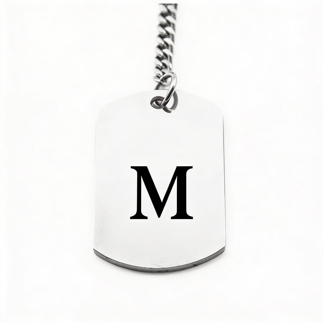 Llavero Militar Personalizable Inicial - Tesoriel