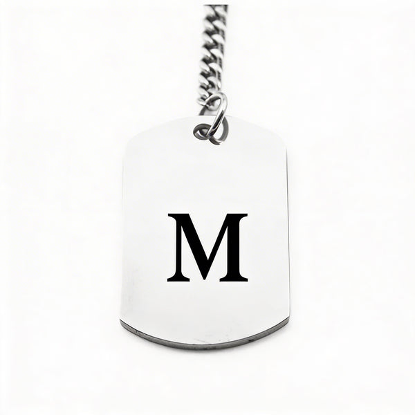 Llavero Militar Personalizable Inicial - Tesoriel