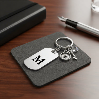 Llavero Militar Personalizable Inicial - Tesoriel