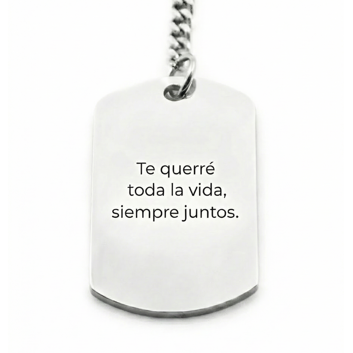 Llavero Militar Rectangular Texto Personalizable - Tesoriel