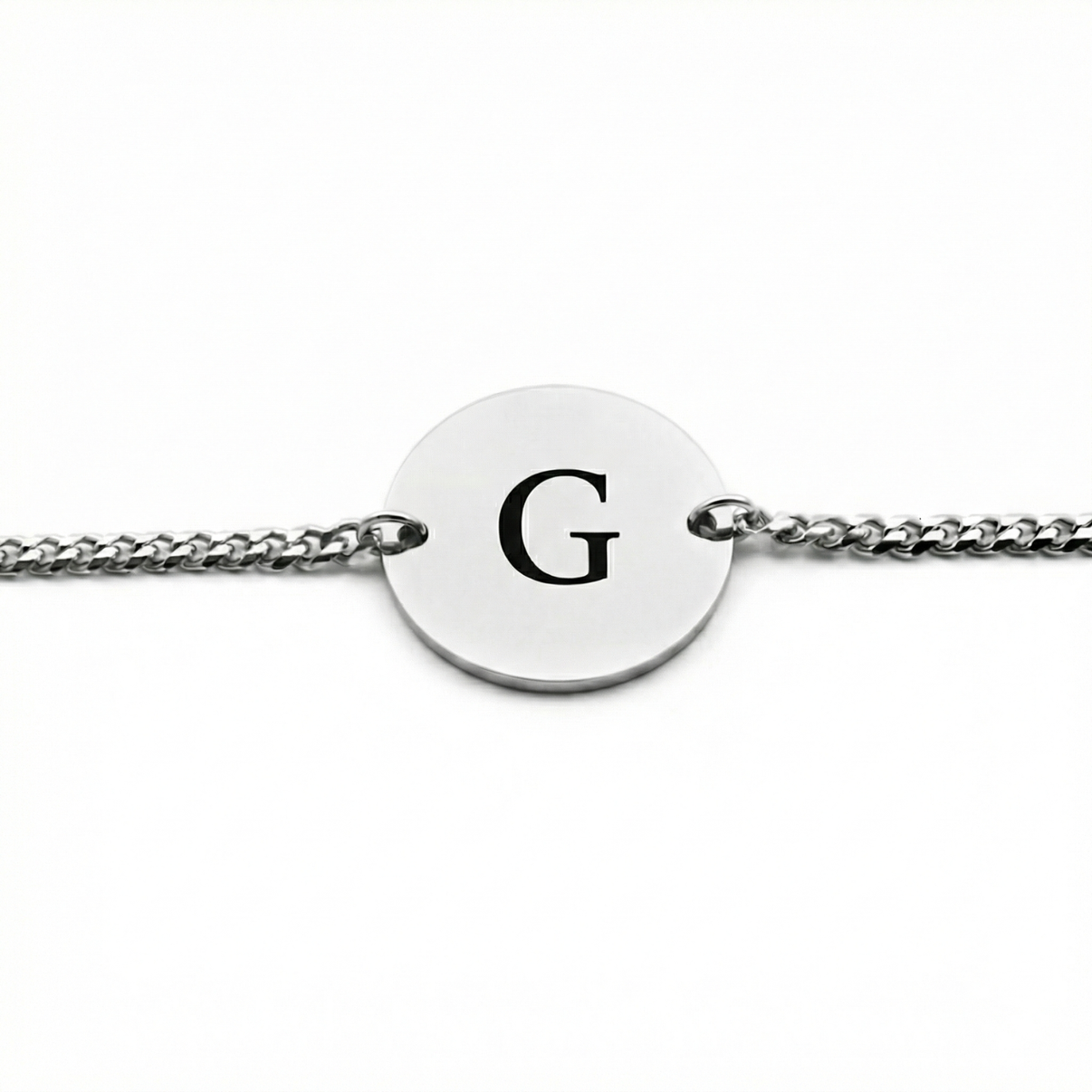 Pulsera Circular Inicial Personalizable - Tesoriel