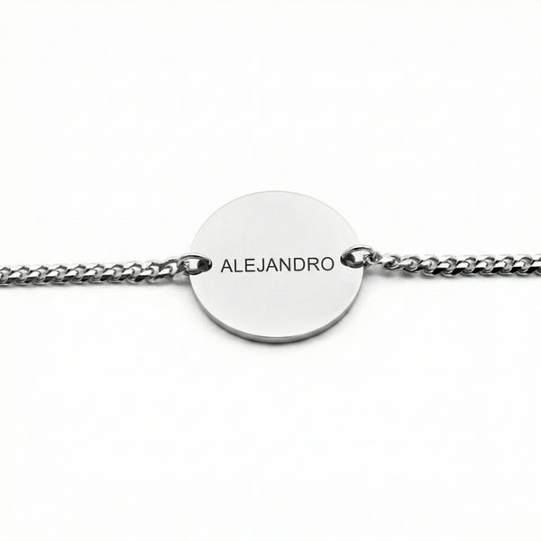 Pulsera Circular Nombre Personalizable - Tesoriel
