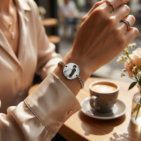 Pulsera Circular Personalizable - Imagen