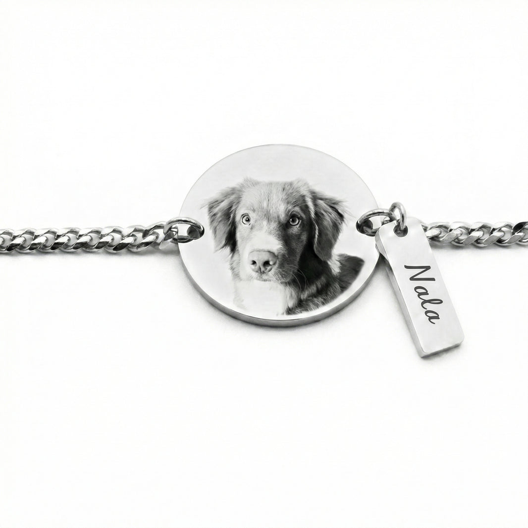 Pulsera Circular Personalizable Mascota - Tesoriel