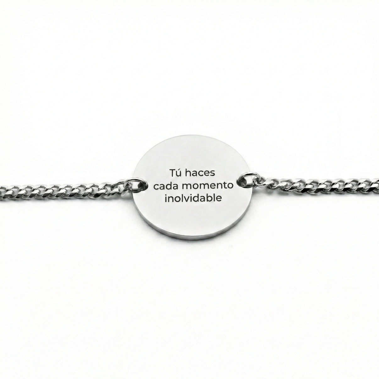 Pulsera Circular Texto Personalizable - Tesoriel