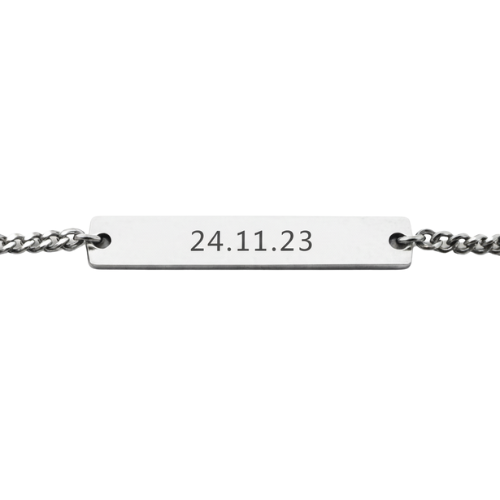 Pulsera Fecha Personalizable - Tesoriel
