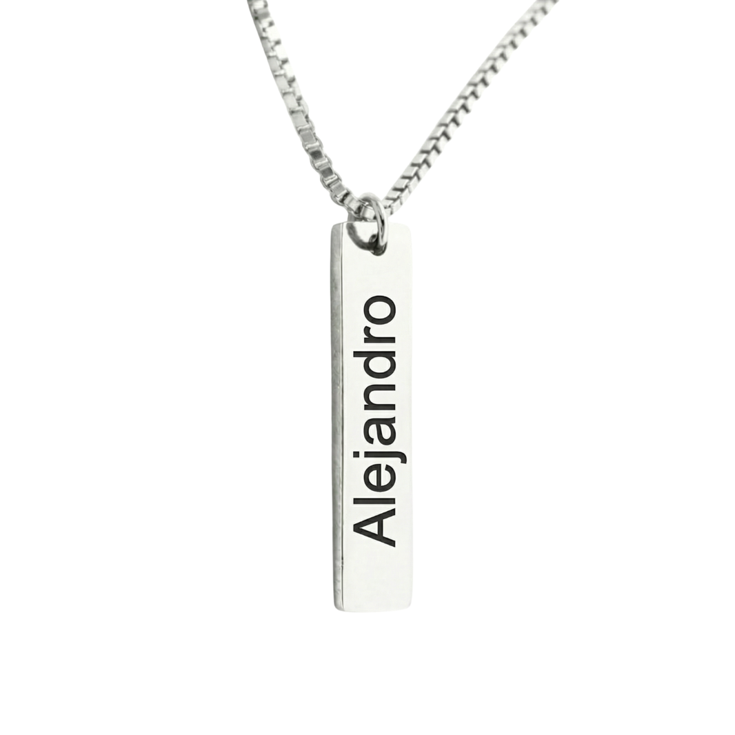 Llavero Militar Rectangular Texto Personalizable - Tesoriel