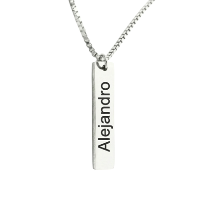Llavero Militar Rectangular Texto Personalizable - Tesoriel