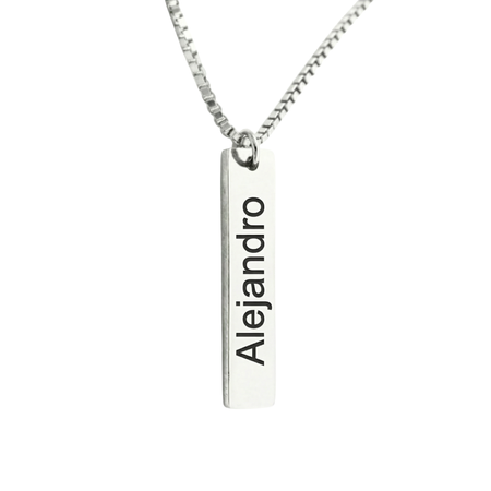Llavero Militar Rectangular Texto Personalizable - Tesoriel