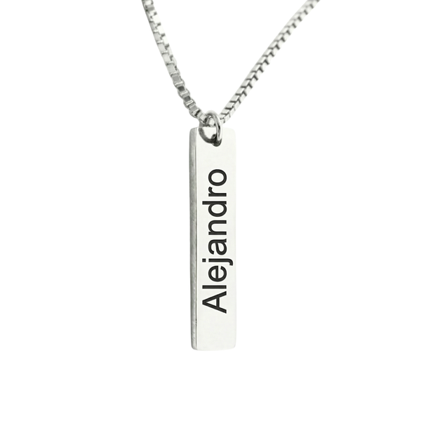 Llavero Militar Rectangular Texto Personalizable - Tesoriel