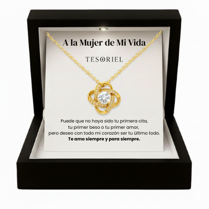 Colgante Universo Oro 18k Para Mi Mujer/Novia (Con Carta Dedicatoria a Escoger)