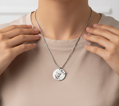 Colgante Personalizable - Mascota Silueta