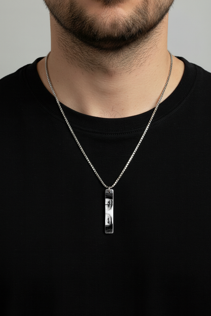Caja de Rosa | Collar Personalizable - Ojos