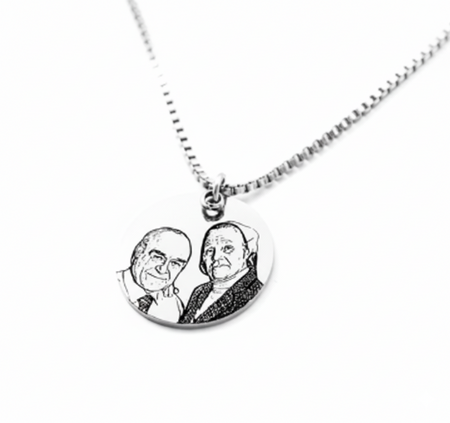 Colgante Personalizable - Imagen Silueta