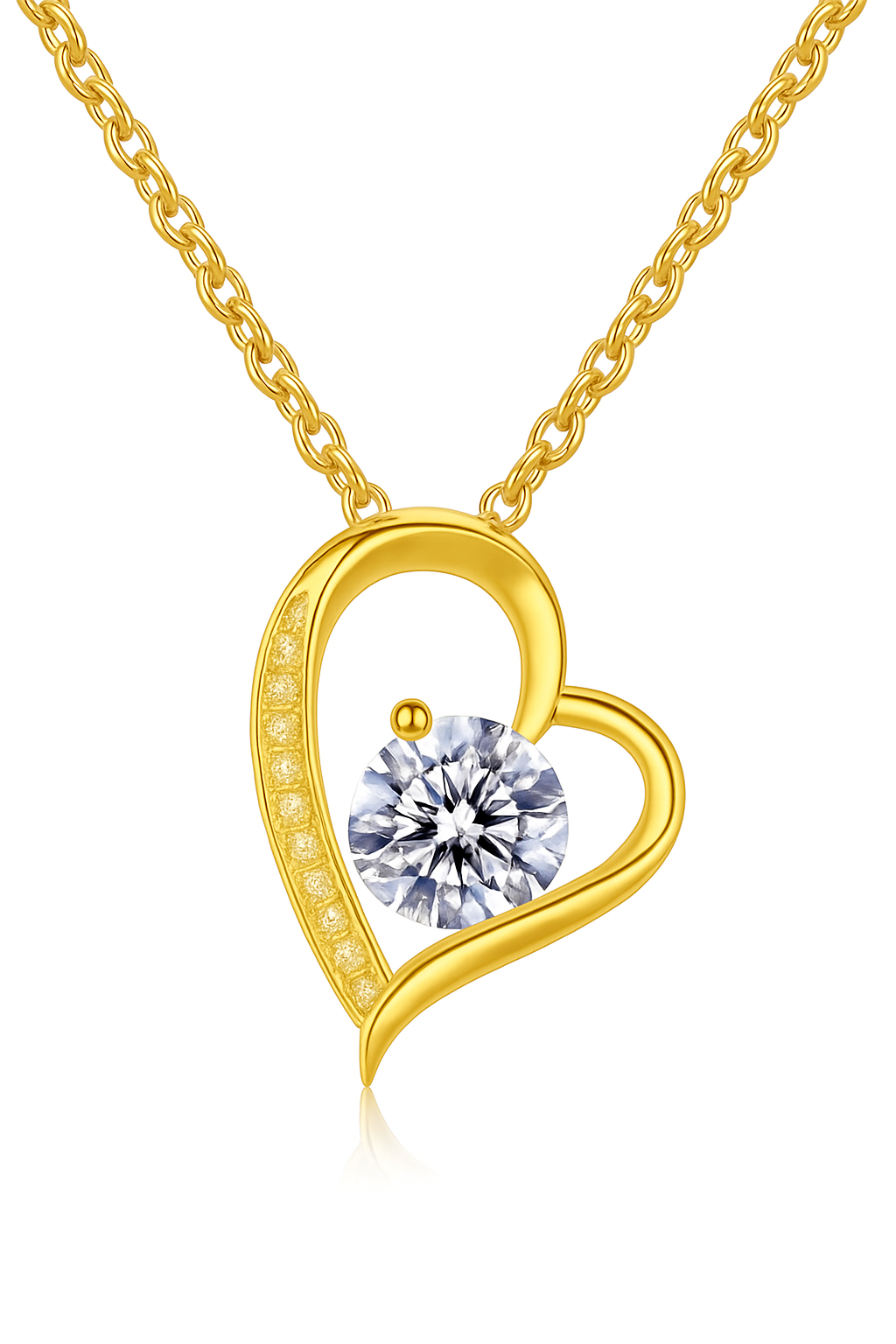 Colgante Corazón Eterno de Oro 18K