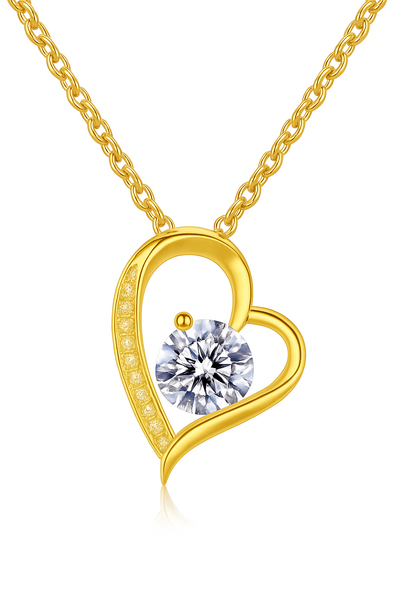 Colgante Corazón Eterno de Oro 18K