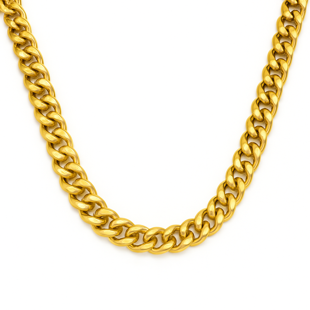 Cadena Cubana de Oro 18k